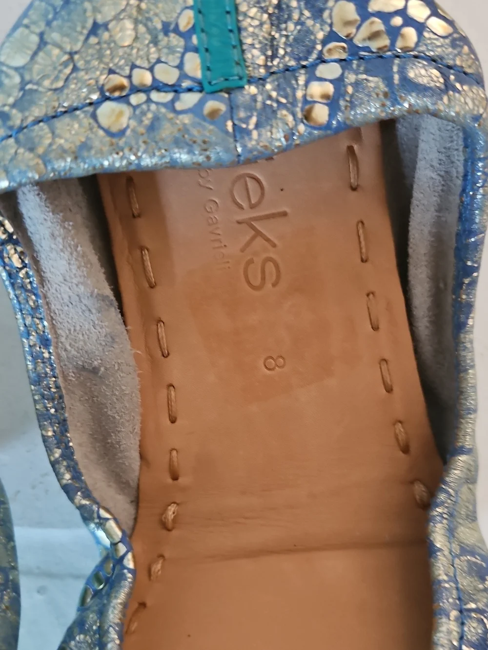 Tieks Paradise Blue